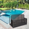 thumbnail image 2 of Kselythan Rolling Poolside Float Storage Outdoor Storage Box Patio Poolside Float Storage Basket PE Rattan Pool Towel Rack for Floaties, With Rolling Wheels For Floaties Patio Pool, 2 of 9
