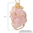 thumbnail image 5 of SHOP LC DELIVERING JOY Crystal Necklaces - Handmade Healing Amethyst & Rose Quartz Raw Gemstone Necklace Sets - 24" Necklace Length - Set of 2 Jewelry Birthday Gifts for Women, 5 of 10