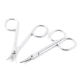 thumbnail image 1 of Unique Bargains Metal Beauty Tool Women Cosmetic Eyebrow Scissors Cutter 2PCS, 1 of 1