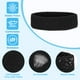 thumbnail image 3 of Bandas de sudor Uxcell, banda de sudor de tela de rizo para mujeres y hombres, deportes, baloncesto, tenis, atlético, negro, 4 piezas, 3 of 6