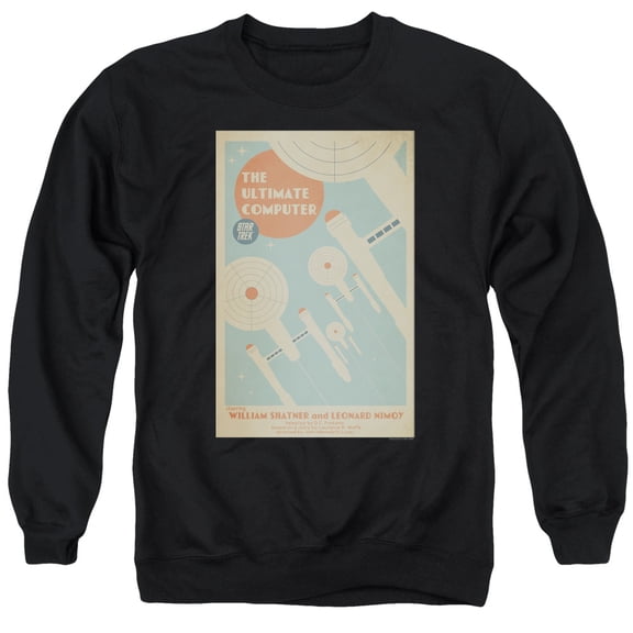 Star Trek Tos Episode 53 Adult Crewneck Sweatshirt Black