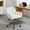 White, variant on Triple Tree Height Adjustment and Has Wheels Office Desk Chair, White