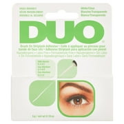 DUO Brush-On Liquid Lash Glue, Eyelash Adhesive, White/Clear, Dries Invisibly, 0.18 oz