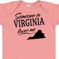 thumbnail image 4 of Inktastic Someone in Virginia Loves Me Boys or Girls Baby Bodysuit, 4 of 5