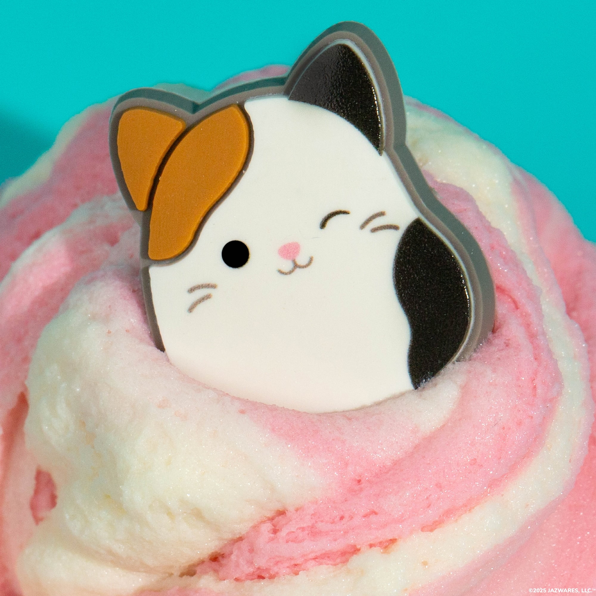 Slime parfumé Original Squishmallows™ Premium, paquet de 2, Archie & Cam