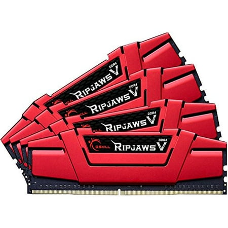 G.SKILL 64GB (4 x 16GB) Ripjaws V Series DDR4 PC4-26600 3333MHz for Intel Z170 Platform Desktop Memory Model