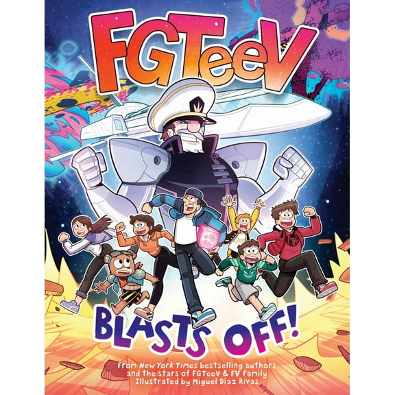 FGTeeV: Blasts Off!: A Graphic Novel (Hardcover)