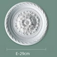thumbnail image 3 of Home round PU decorative ceiling fan lamp cover ceiling shape decoration, 3 of 7