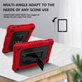 thumbnail image 5 of All-New 2022 Fire 7 Tablet Case SOATUTO For Amazon Fire 7 Case 2022 Release 12th Generation Latest Model 7" Heavy Duty Shockproof Case with Shoulder Strap for Amazon Kindle Fire 7 Tablet - Red+Black, 5 of 6