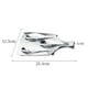 thumbnail image 2 of Soporte para cucharas de 3 cavidades, soporte para cucharas de acero inoxidable, soporte triple para cucharas, soporte para utensilios de cocina, 2 of 5
