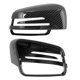 thumbnail image 4 of Par Coche Retrovisor Espejo Cubierta Tapa Carbon Fibra Patrón A2128100164, 4 of 6