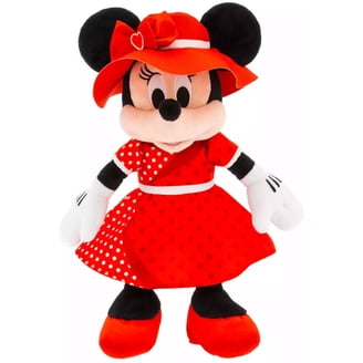 Disney 2025 Valentine's Day Minnie Mouse Plush (Chocolate Corduroy