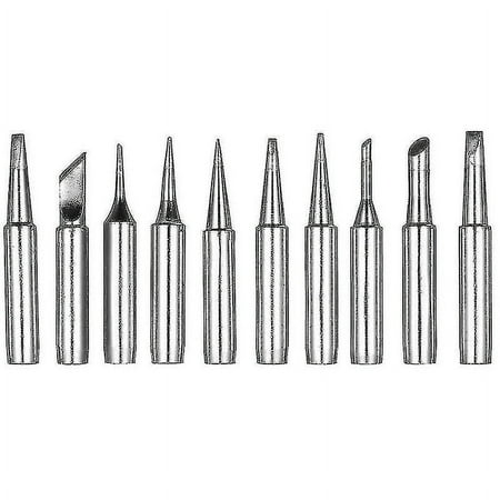 

10pcs 900m Replacement Soldering Iron Tips - Soldering Tips Kit for Various Soldering Stations (Hakko Radio Shack Tenma and more) keji