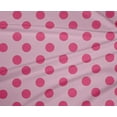 thumbnail image 4 of oneOone Polyester Lycra Fabric Polka Dots Print Sewing Fabric BTY 56 Inch Wide, 4 of 4