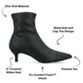 thumbnail image 5 of Journee Collection Womens Jadde Tru Comfort Foam Pull On Kitten Heel Bootie, 5 of 7