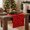 Red, variant on Cififendec Velvet Christmas Table Runner, Embroidered Snowflake Soft Plush Table Runner for Wooden Dining Table and Xmas Holiday Meals, 70.86"×12.99"