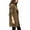 Coffee, variant on Women Elegant Notched Collar Solid Color Mid-Length Double Breasted Slim Fit Wool Blend Trench Pea Coat Overcoat