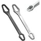 thumbnail image 1 of Juego de llaves universales ZHAOCHENG 8-22 mm herramientas de llave ajustable autoajustables de doble extremo 2 piezas, 1 of 5