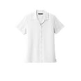 thumbnail image 3 of Port Authority LW400 Ladies Short Sleeve Performance Staff Shirt, White, M, 3 of 4