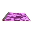 thumbnail image 2 of Ahgly Company Indoor Square Abstract Purple Modern Area Rugs, 5' Square, 2 of 4