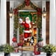 thumbnail image 5 of Decoraciones de Navidad Cubierta de Puerta de Navidad de 35 X 72 Pulgadas Cortina de Puerta de Navidad Decoración de Puerta Y Pared Del Día de Navidad Decoración de Fiesta de Vacaciones Decoraciones D, 5 of 6