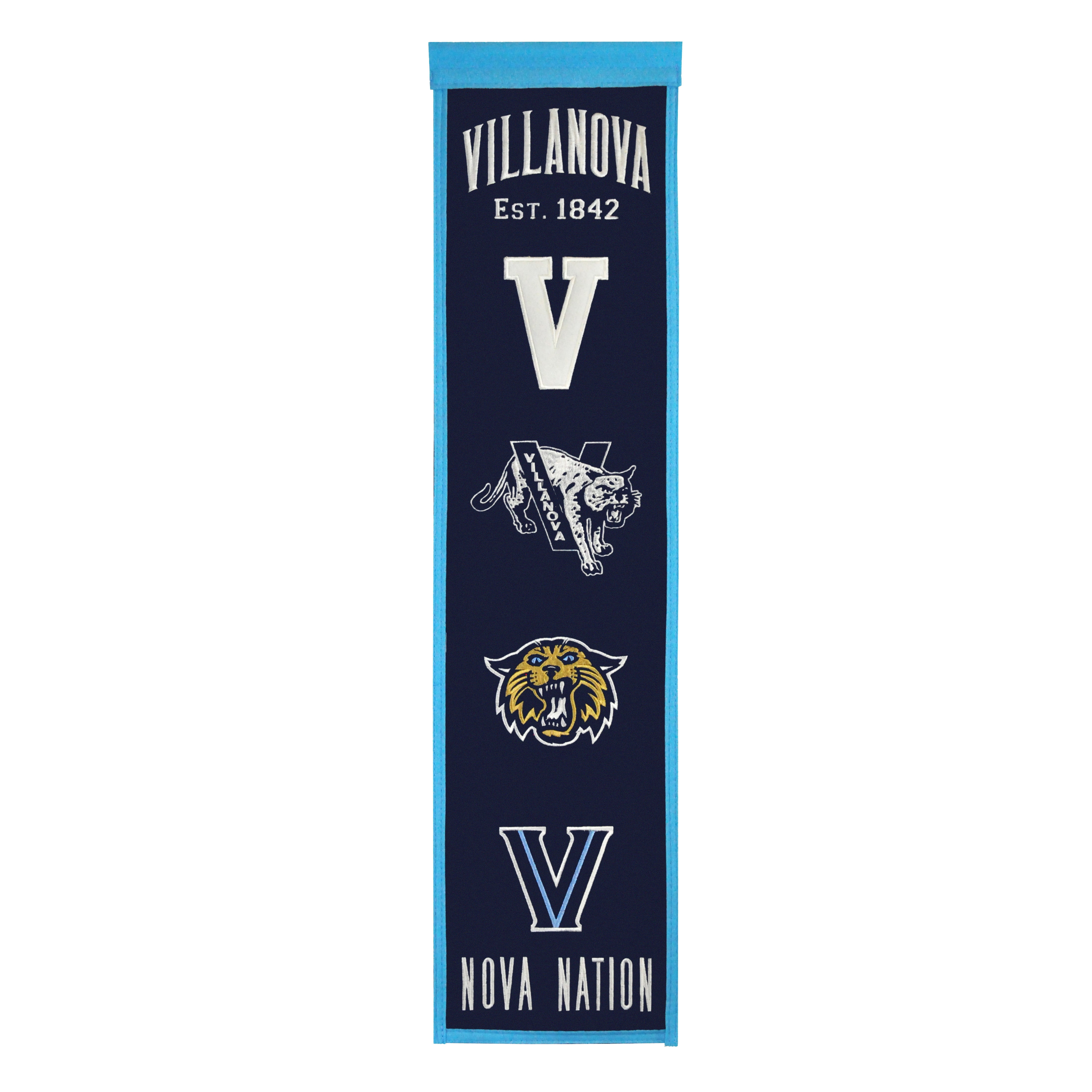 Villanova Wildcats Heritage History Felt Banner - 15x24 Inches, Officially Licensed 2 thumbnail image