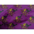 thumbnail image 4 of oneOone Cotton Cambric Fabric Leaves|Bird & Floral Block Printed Craft Fabric BTY 56 Inch Wide, 4 of 4
