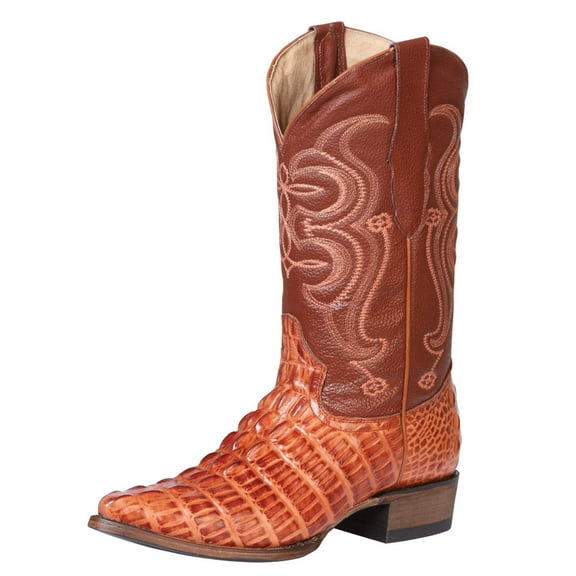 Cowboy boot El Senor de los Cielos - Caiman - Cognac 40841