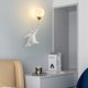 thumbnail image 1 of Lámpara de pared con forma de oso de jardín Daguan, lámpara de cama para dormitorio infantil, creativa, sencilla y moderna, lámpara de pared decorativa para niños, 1 of 3
