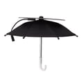 thumbnail image 1 of Phone Umbrella, Rain Proof Stainless Steel Phone Solar Charger  for Riding, 1 of 7