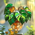 thumbnail image 6 of MOMOJIA Birds Sunflowers Suncatchers for Window Hanging Fake Green Plant Decors Gift, 6 of 13