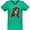 Kelly Green, variant on Inktastic DÃ­a De Los Muertos in Sugar Skull Makeup Women's V-Neck T-Shirt