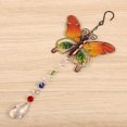 thumbnail image 4 of Colibrí Carillón de viento Colgante de cristal Arco iris Atrapasueños Iluminación Jardín Decoración Araña Accesorios de cristal Día de los Caídos Gi, 4 of 5