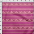 thumbnail image 4 of oneOone Polyester Spandex Fuschia Pink Fabric Asian Paisley Block Diy Clothing Quilting Fabric Print Fabric By Yard 56 Inch Wide, 4 of 4