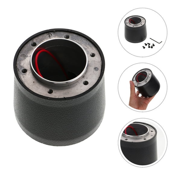 OULII 1Pcs Quick Release Steering Wheel Hub for Car Enthusiasts 10.00X10.00X8.50CM