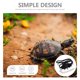 thumbnail image 5 of Diseño de ala de tortuga Correa de arnés Collar de pecho Cuerda ajustable Cuerda de control para caminar Ideal para tortugas reptiles (Negro S）, 5 of 6