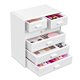 thumbnail image 1 of Sorbus Organizador de Maquillaje Acrílico para Cosméticos, Maquillaje y Joyas; Organizador Grande para Tocador, Baño, Dormitorio, Armario, Escritorio (4 Cajones Grandes y 2 Pequeños)., 1 of 7