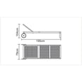 thumbnail image 3 of Camastro de madera Fitt. Tramontina Tramontina 10851073, 3 of 5