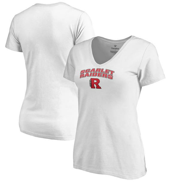 Rutgers Newark Scarlet Raiders Women's Proud Mascot T-Shirt - White ...