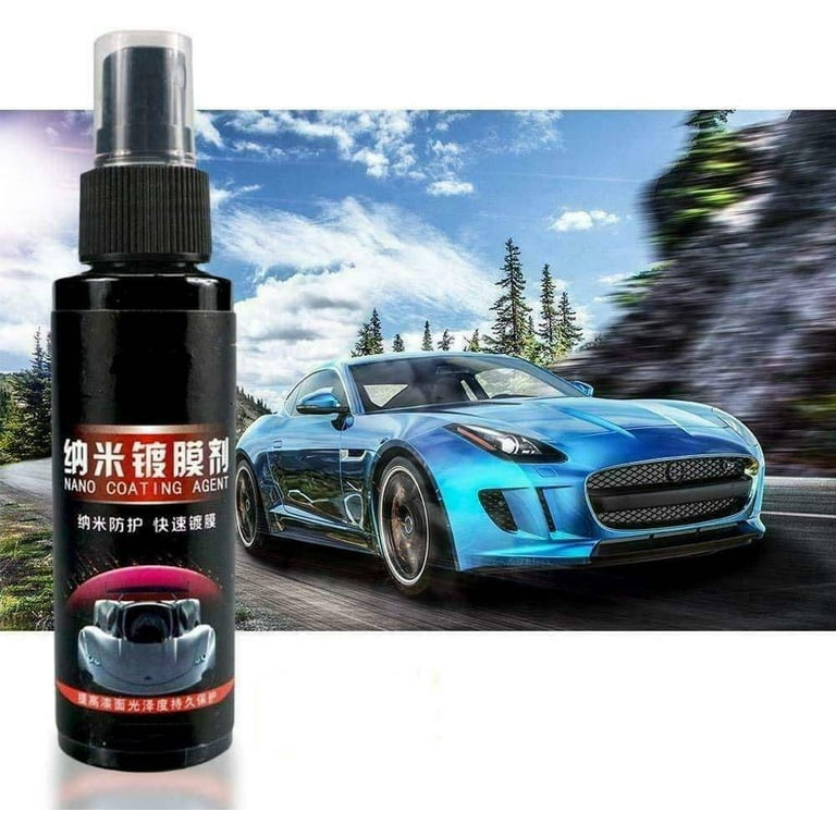 Nano Car Scratch Removal Spray, Car Scratch Repairing Spray with Nano  Cloth, Fast Scratch Remover Coating Oxidation Liquid for Vehicles  (120ML-1Pc)