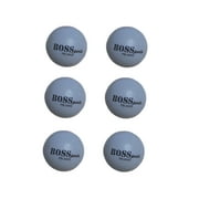 6-Pack of Weighted Practice Balls for Baseball, Softball by Bossports