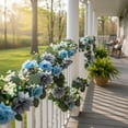 thumbnail image 5 of Artificial Floral Rattan Garland,Wedding Event Layout Decor,Indoor Outdoor Hanging Ornament,Flexible Shape Design Craft,Maintenance Free Long Lasting Decor,Home Office Multi Scene Decor, 5 of 9