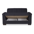 thumbnail image 6 of Ottomanson Origins Pro Sleeper Loveseat, Dark Blue Polyester, 6 of 10