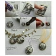 thumbnail image 4 of 50 Piezas Colgante de Cristal con de Cristal para Fabricación de 25 mm, 20 mm, , 1, 10mm Sunnimix Fabricación de joyas Cabuchones de cúpula, 4 of 8