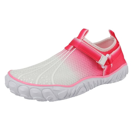 

nsendm Female Fashion Sneakers Adult Womens Canvas Sneaker Streaming Wading Non Slip Beach Shoes Diving Shoes Women s Street Cleats 2-sxk Friends Sneaker Pink 8