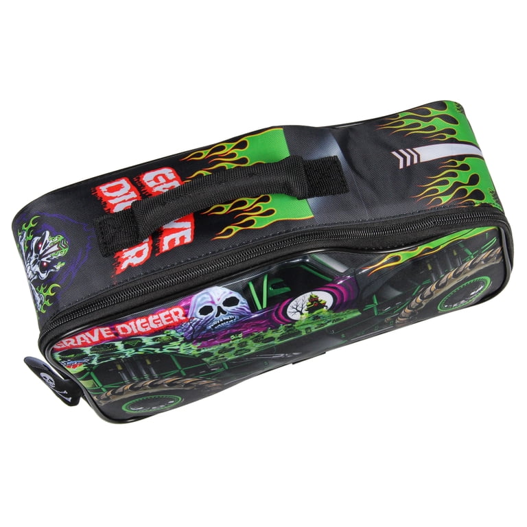 PJammy, Monster Jam Grave Digger Truck Shaped Insulated Lunch Box