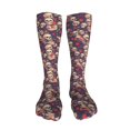 thumbnail image 5 of KLL Skull rock music record Print Cool Socks Men's Women's Crew Socks Funny Crazy Novelty Stockings, 5 of 8