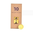 thumbnail image 1 of Small Tealight Candles Durable 4-6 Hours Burning Time for Birthday Easter Gifts - Yellow, 1 of 3