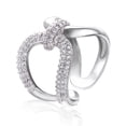 thumbnail image 1 of Guardurnaity Anillo de apertura para mujer, anillos de decoración de circonita geométrica, decoraciones de mano ajustables, joyería para novia y mujer para Ropa, zapatos y accesorios Miscelánea Guardurnaity AP014465-00, 1 of 6