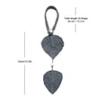 thumbnail image 3 of Leaf Shape Curtain Tieback Strap With Buckle 32 cm x 16 cm Fabric Rope For Living Room Windows, 3 of 6